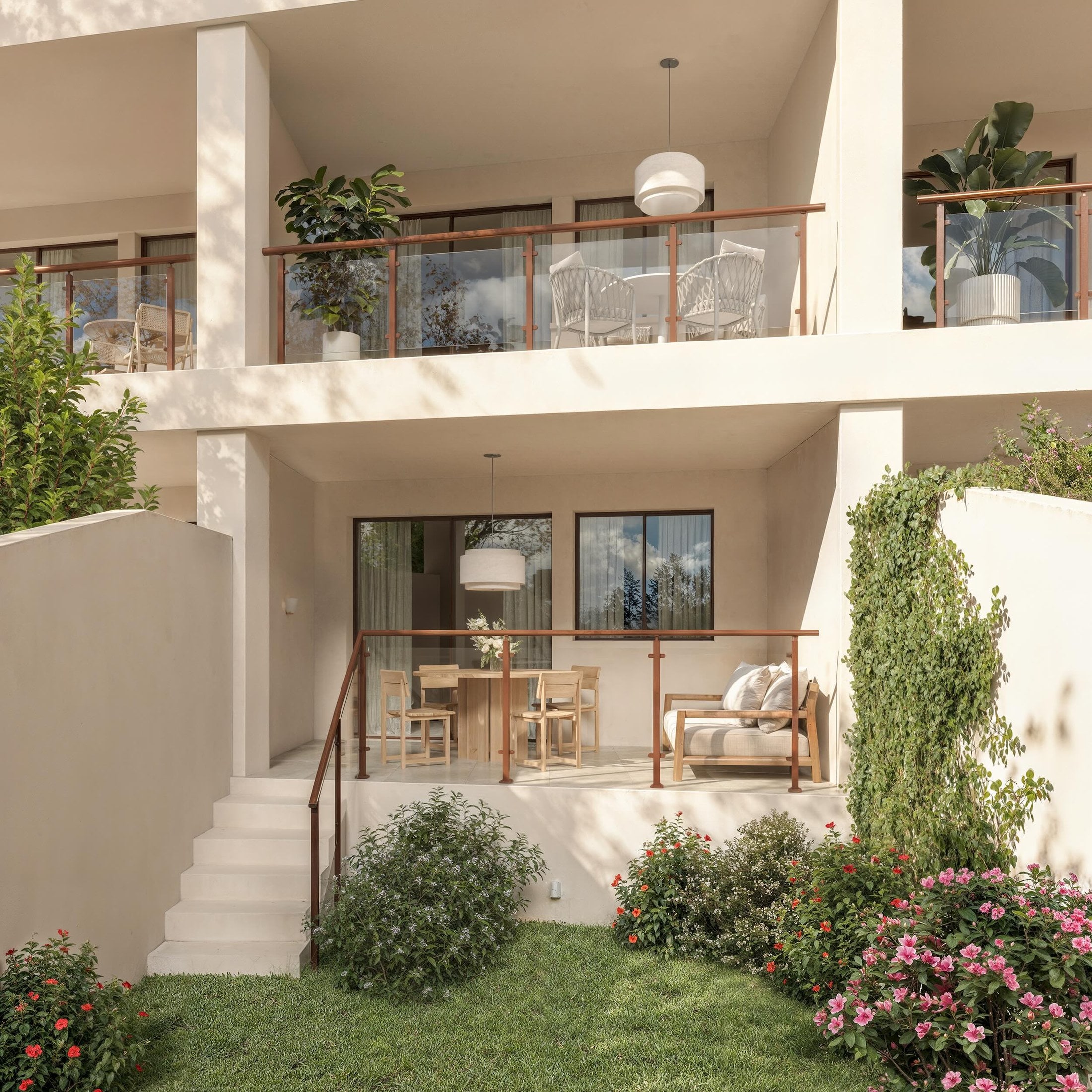 Planta baja con jardín privado