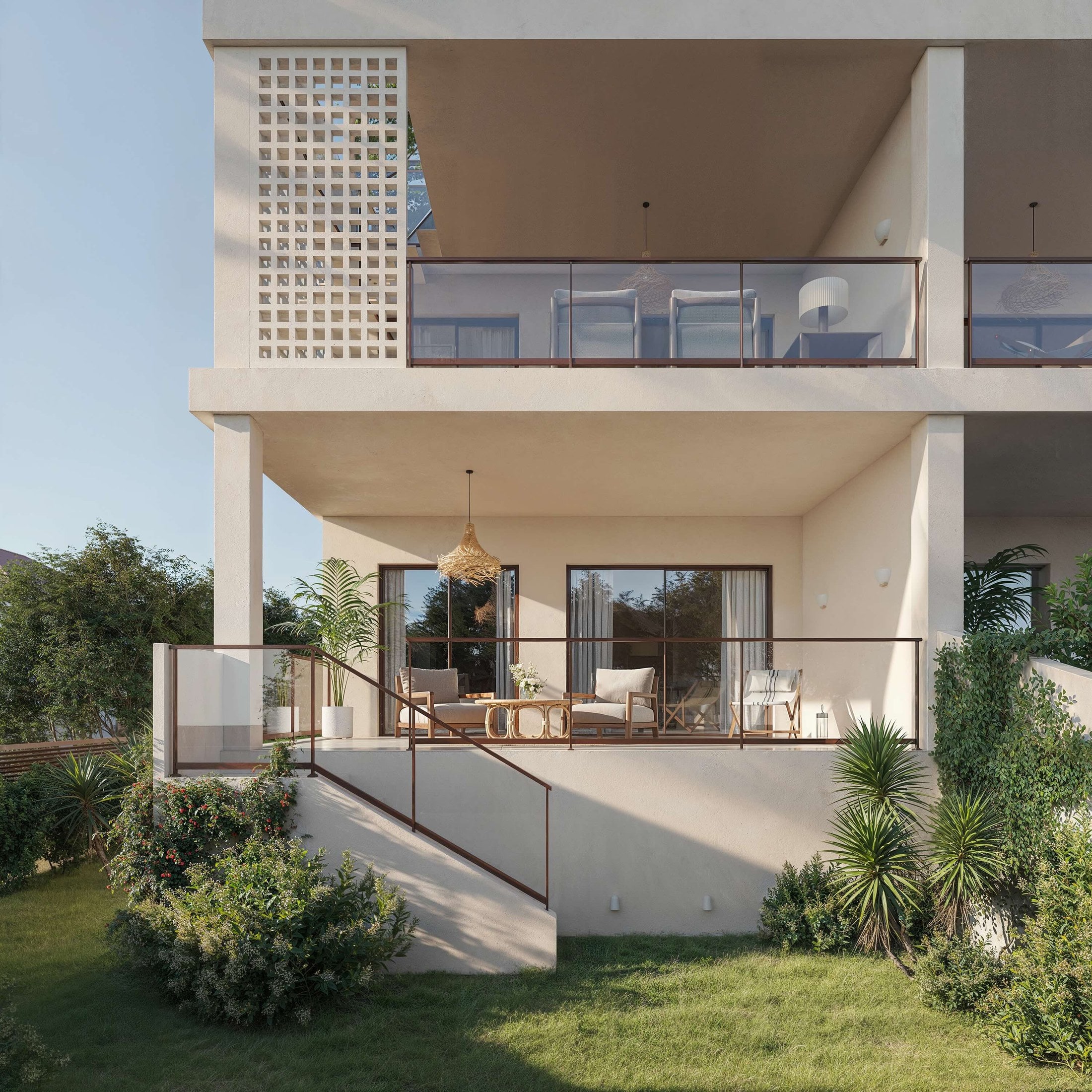 Planta baja con jardín privado