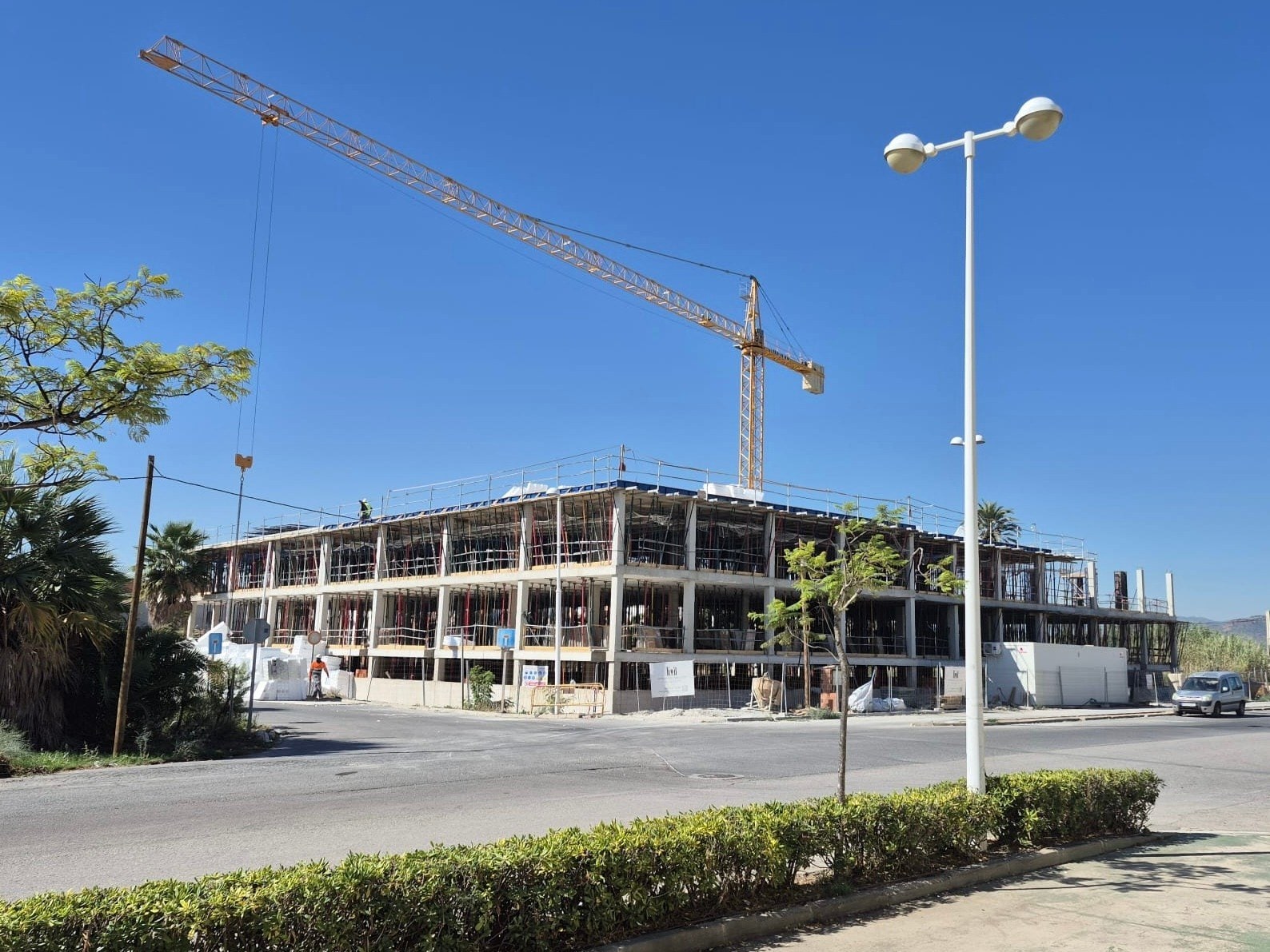 Estructura de Jimenamar en ejecución, septiembre de 2026