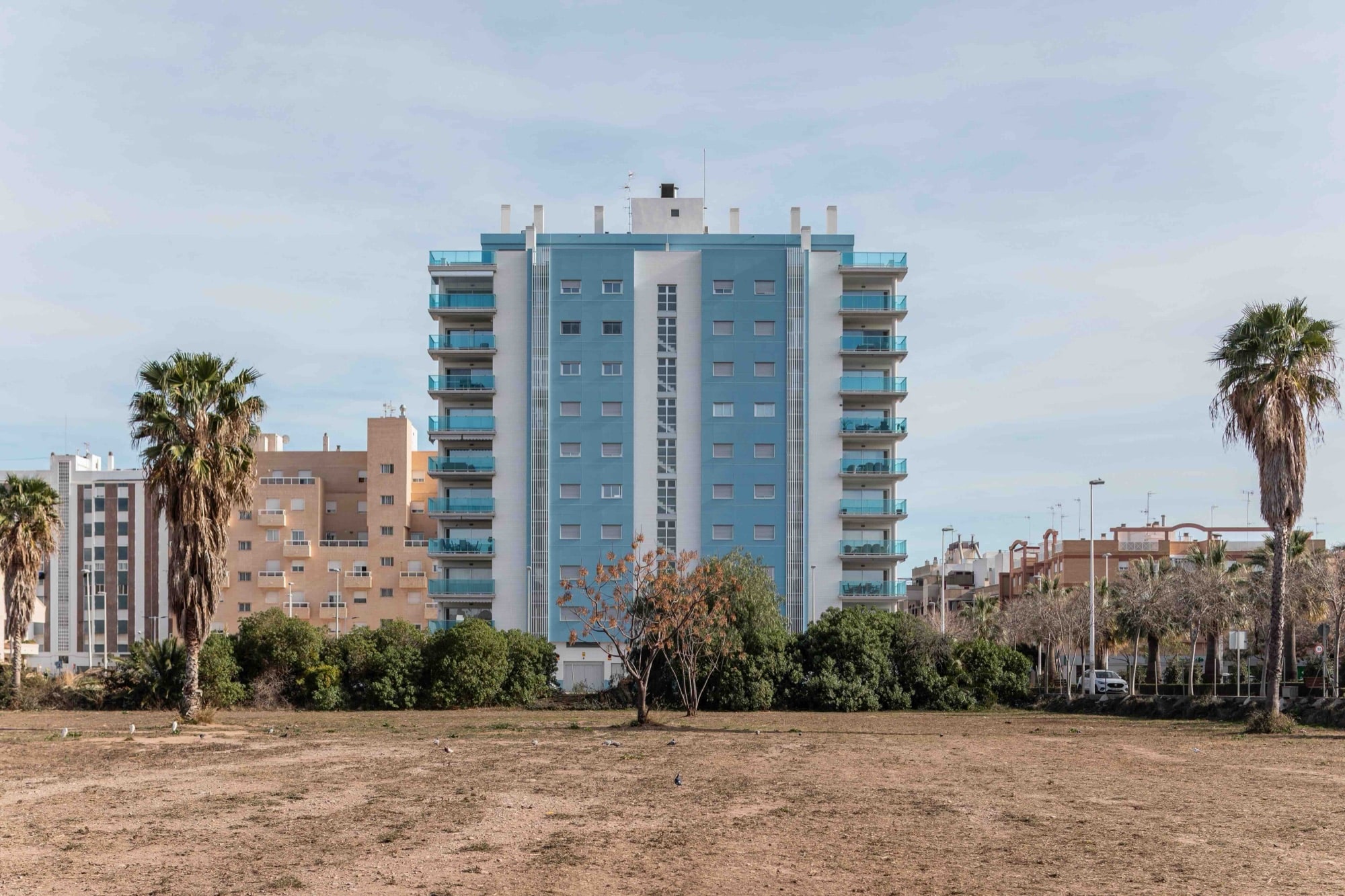 Vista frontal de Torre Voramar